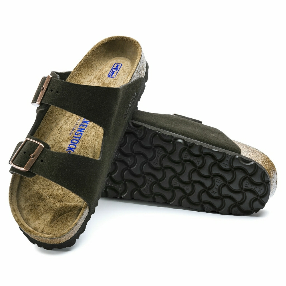 Birkenstock Arizona Suede Leather Mocha Reg sz 39